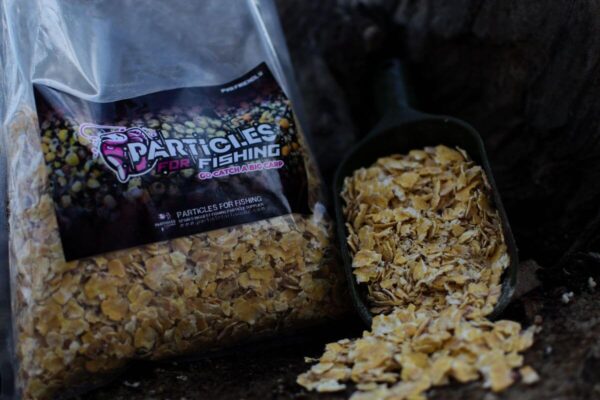 Corn Flakes Particles for Fishing